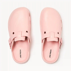 Buckle Strap Clogs