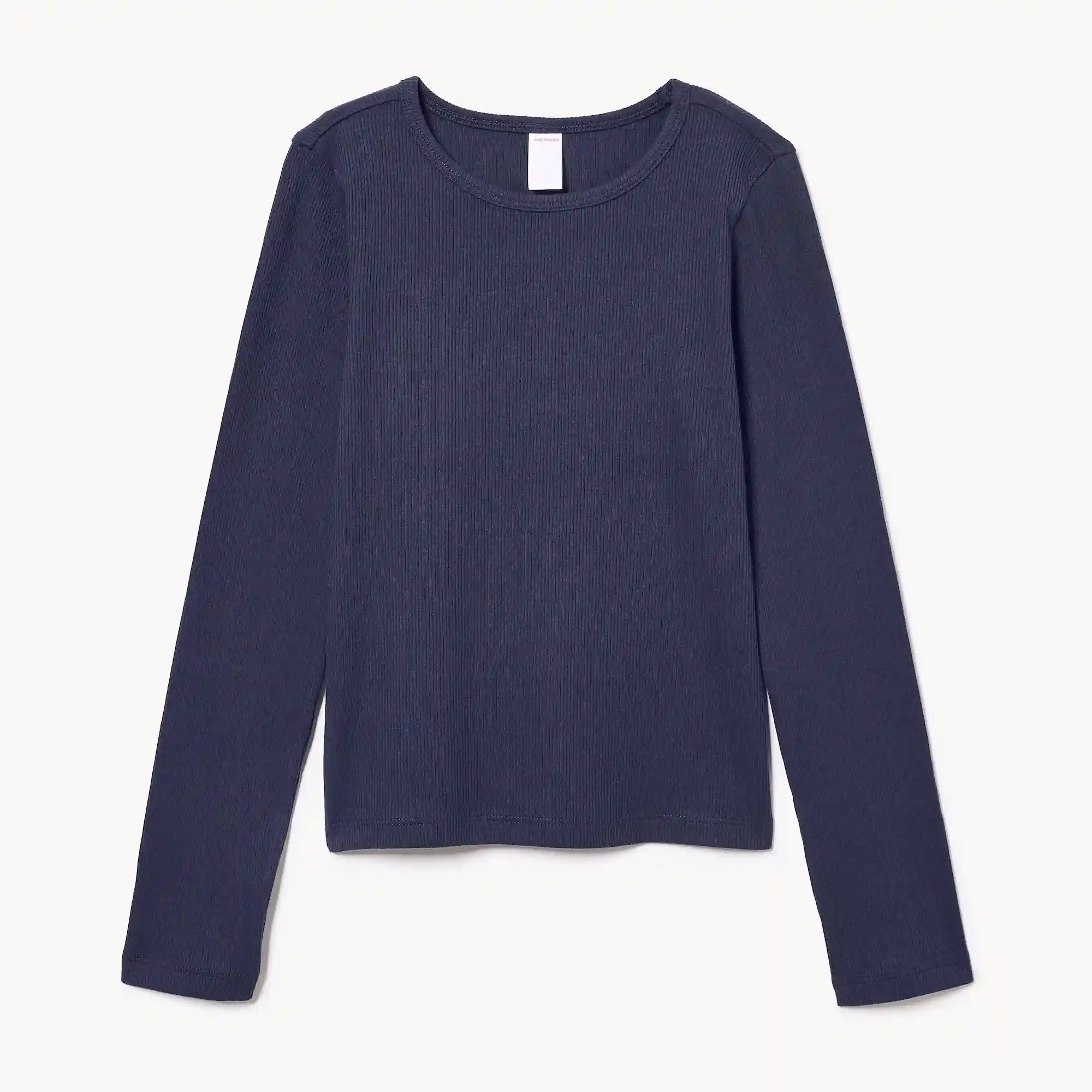 Kid Girls' Ribbed Long Sleeve Top