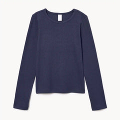 Kid Girls' Ribbed Long Sleeve Top