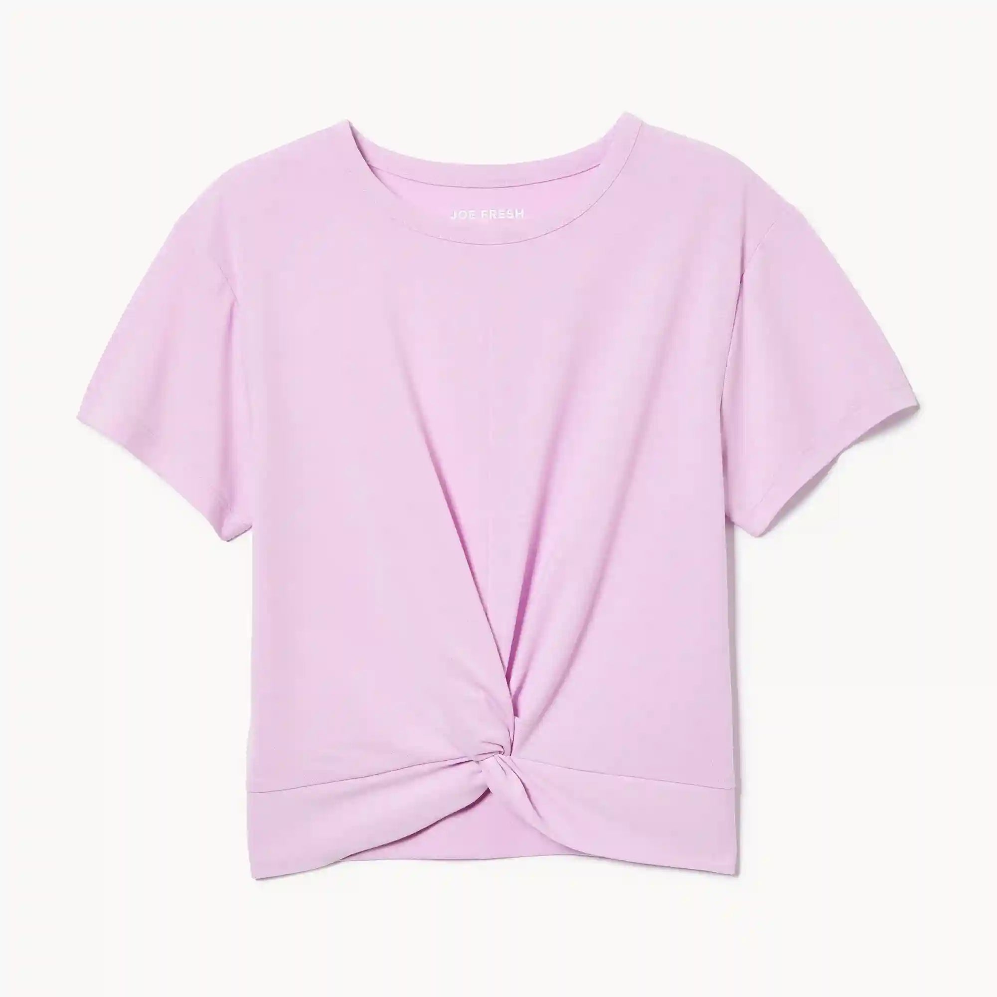 Kid Girls' Active Twist Front T-Shirt