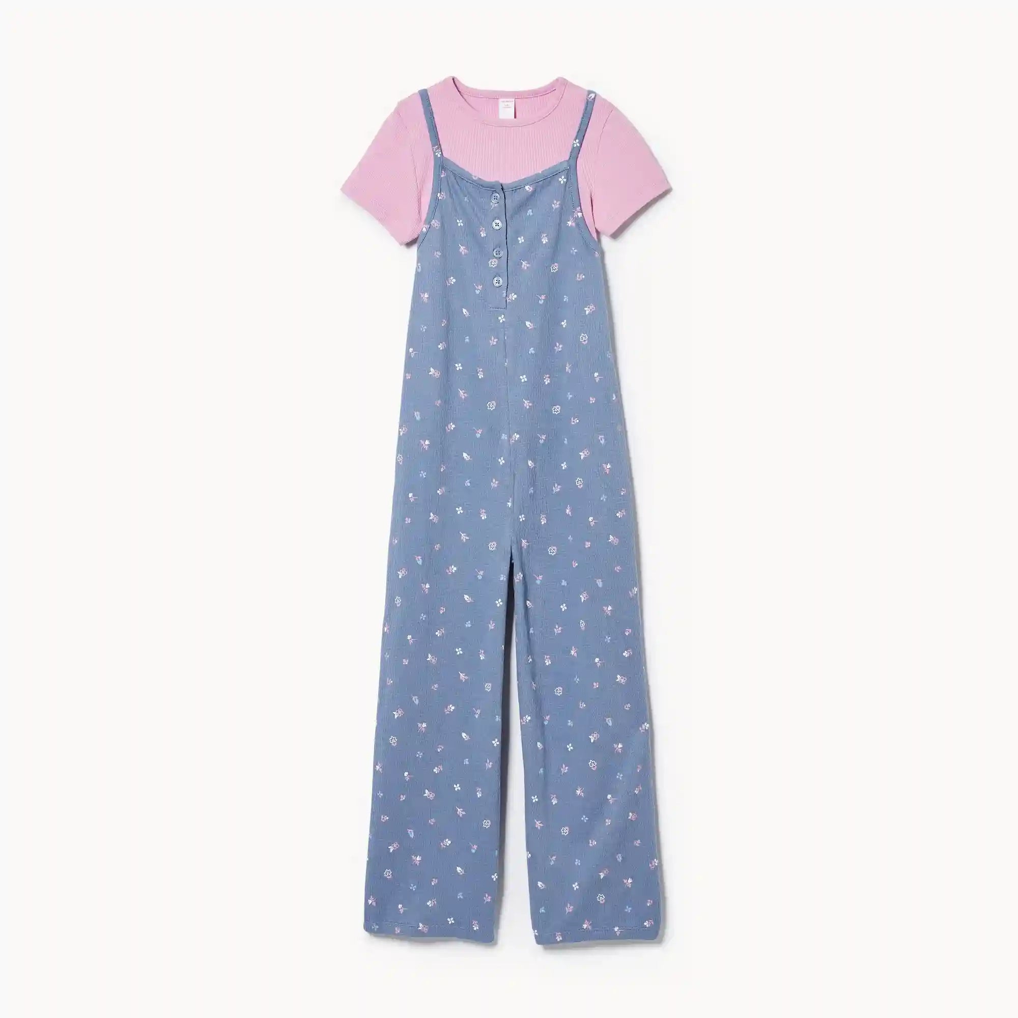 Kid Girls' 2-Piece Romper Set