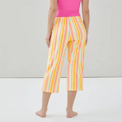 Printed Cropped Sleep Pant