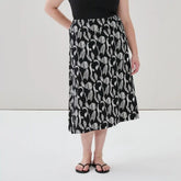 Women+ Printed Midi Skirt