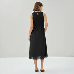 Smocked Tank Midi Dress