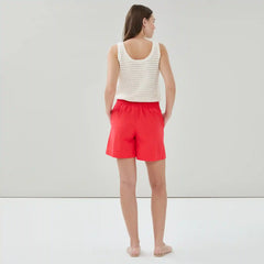 Linen Cotton Utility Short
