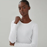 Ribbed Long Sleeve Top