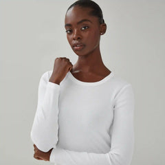 Ribbed Long Sleeve Top