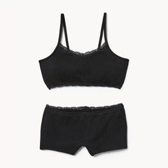 Kid Girls' 2-Piece Seamless Lace Bralette Set