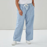 Women+ Light Wash Pull-On Utility Pant