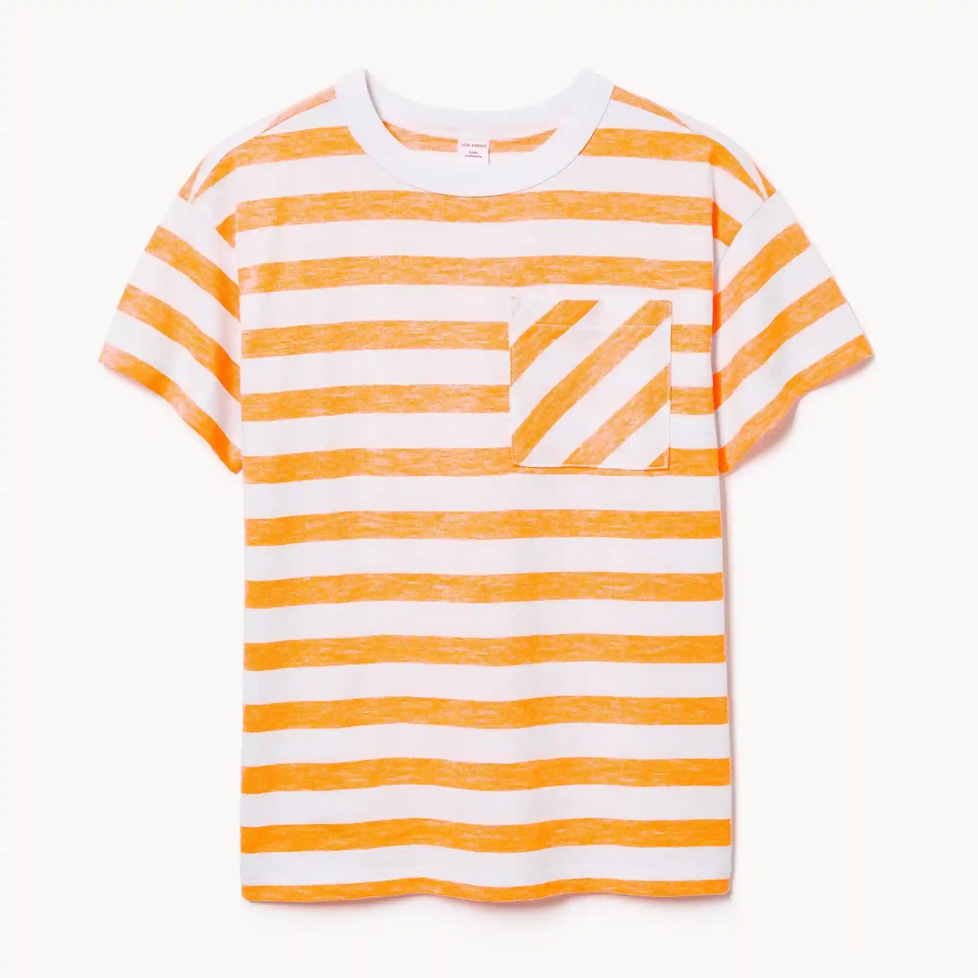 Kid Boys' Striped Pocket T-Shirt