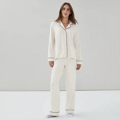 Notch Collar Sleep Shirt