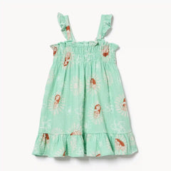 Toddler Girls' Disney Moana Crinkle Gauze Dress