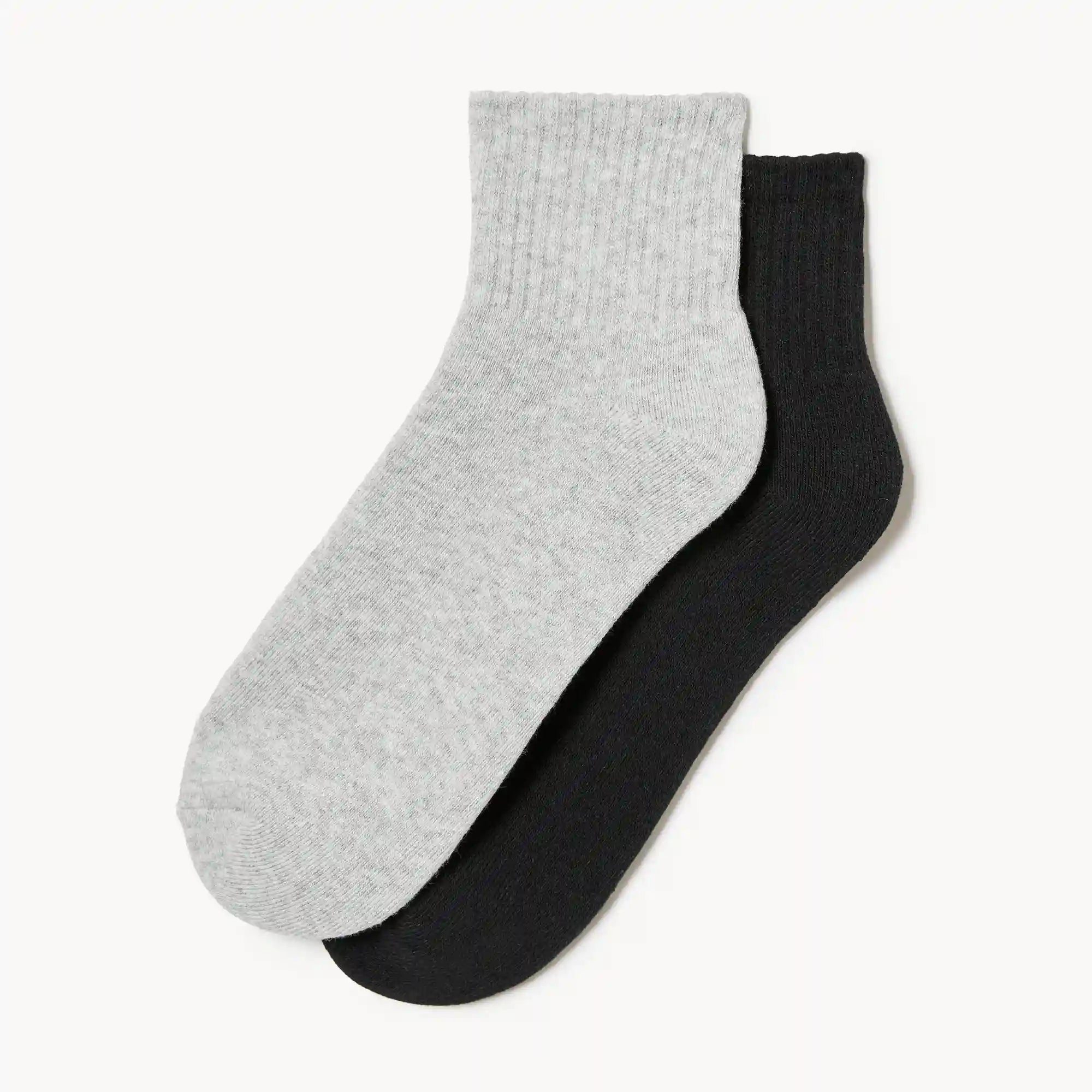 2-Pack Quarter-Crew Socks