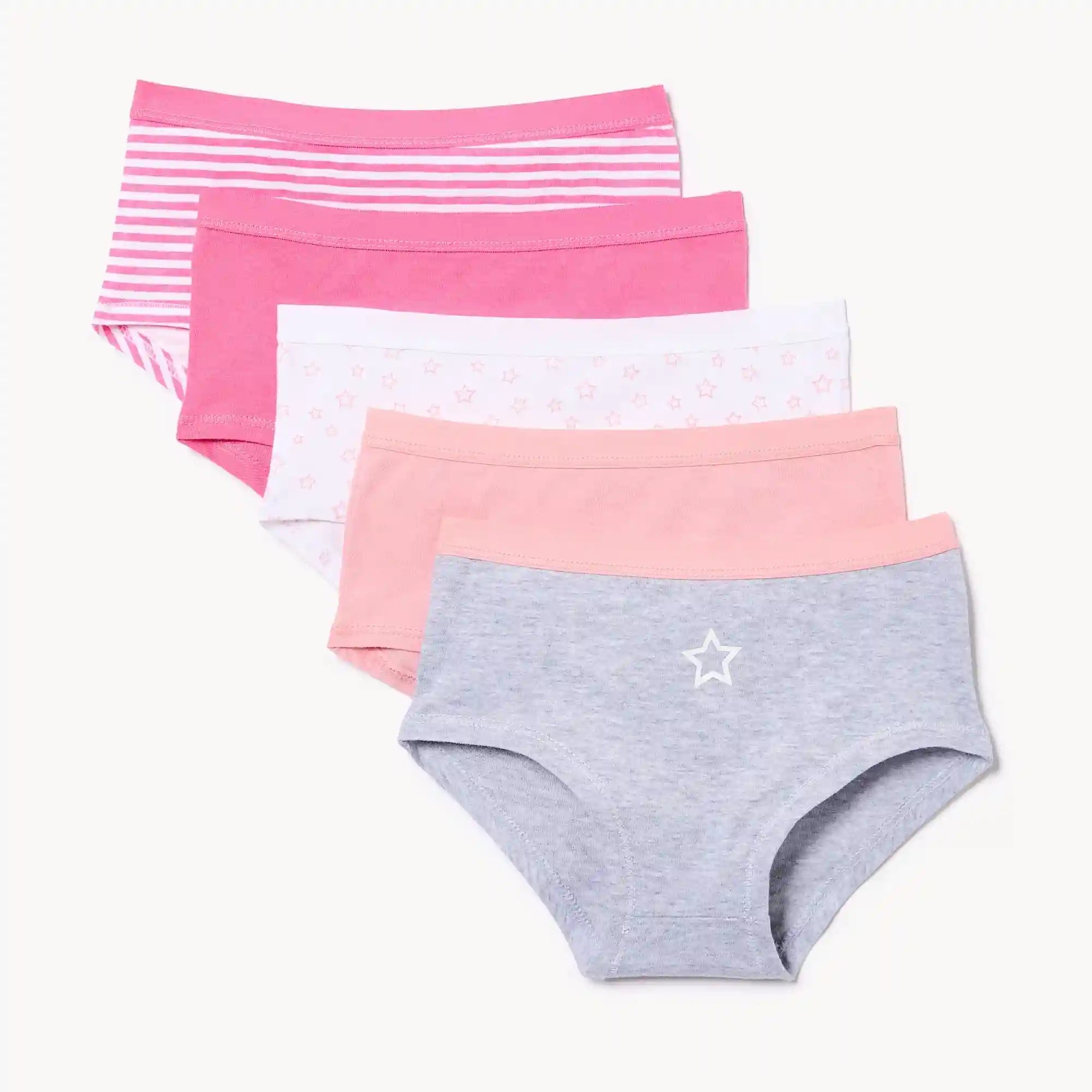 Toddler Girls' 5-Pack Boyshort