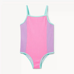 Toddler Girls' Colour-Block Swimsuit