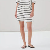 Striped Pull-On Short