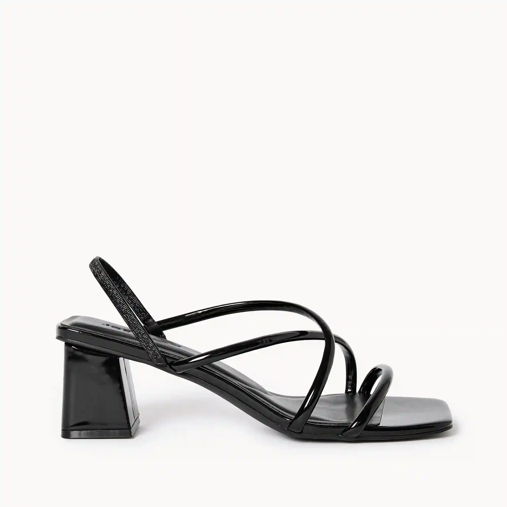 Strappy Block Heels