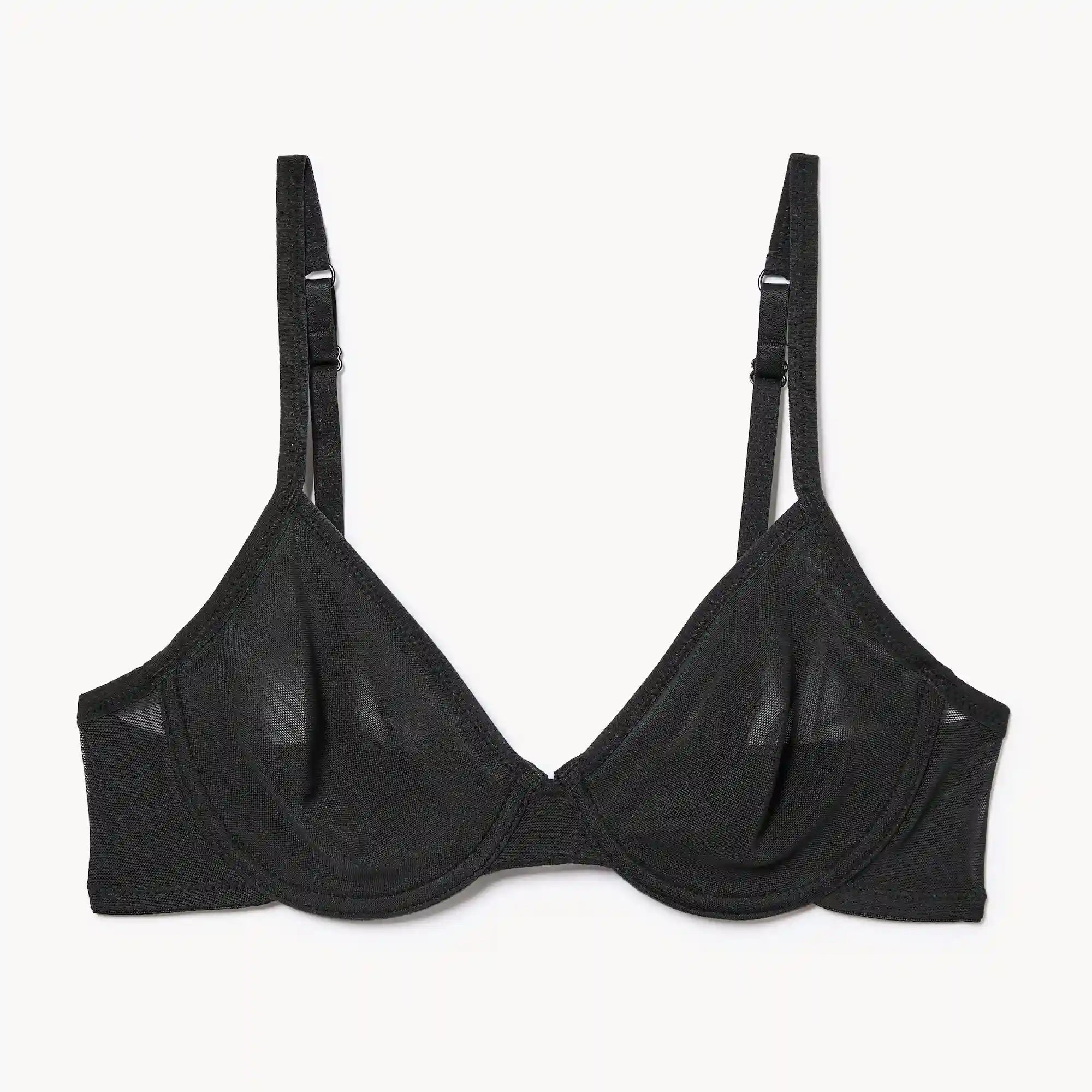 Mesh Underwire Bra
