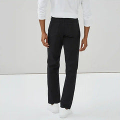 Men's Black Wash Straight Fit Jean