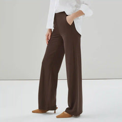 Wide Leg Ponte Pant