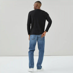 Men's Organic Cotton Crewneck Long Sleeve