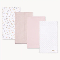 Newborn Huggies Organic Cotton Blanket 4-Pack