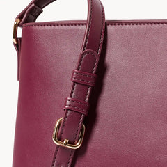 Zip-Top Shoulder Bag