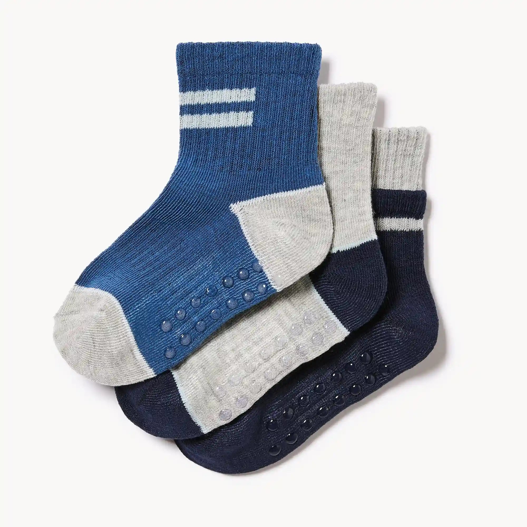 Toddler Boys' 3-Pack Mid-Crew Socks
