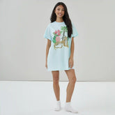 Oversized Graphic Sleep Dress