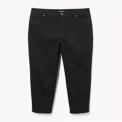 Women+ Relaxed Black Wash Jean