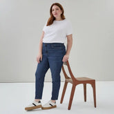 Women+ Dark Wash Classic Slim Fit Jean