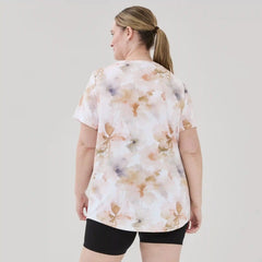 Women+ Active Printed Scoop Neck T-Shirt