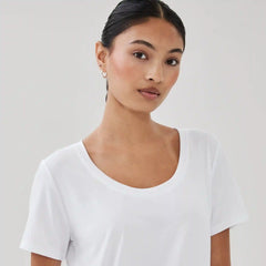 Active Scoop Neck T-Shirt