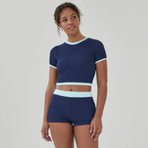 Cropped Swim Top