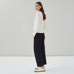 Relaxed Black Wash Jean