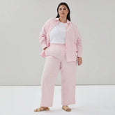 Women+ Linen Cotton Wide Leg Pant