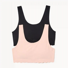 Kid Girls' 2-Pack Scalloped Bralette