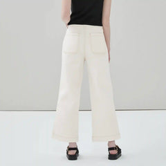White High Rise Jean