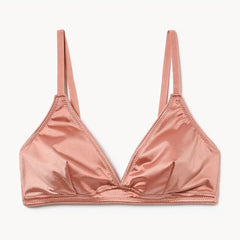 Satin Triangle Bralette