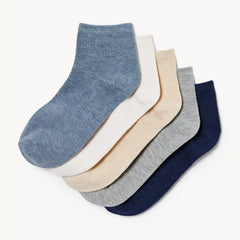 5-Pack Quarter-Crew Socks