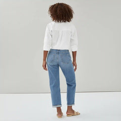 Relaxed Medium Wash Jean
