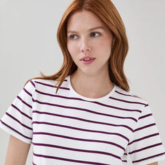 Crewneck Striped T-Shirt