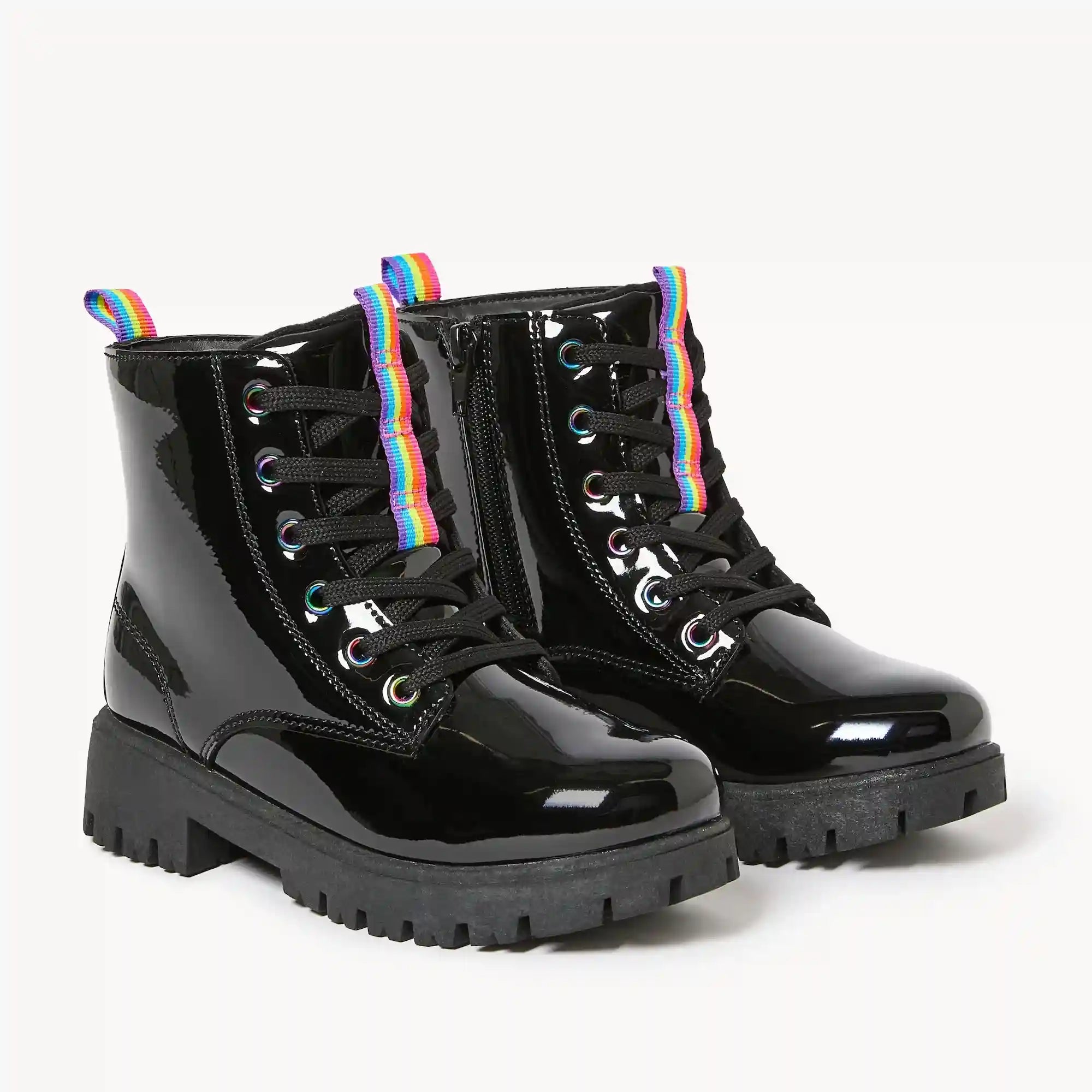 Kid Girls' Combat Boots