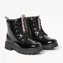 Kid Girls' Combat Boots