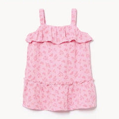 Baby Girls' Gauze Printed Dress