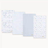 Newborn Huggies Organic Cotton Blanket 4-Pack