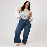 Women+ High RIse Wide Leg Jean