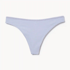 Cotton Lace Thong
