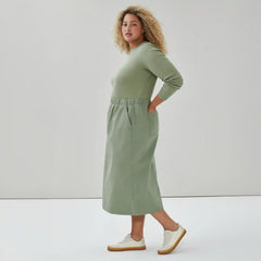 Women+ Pull-On Midi Skirt