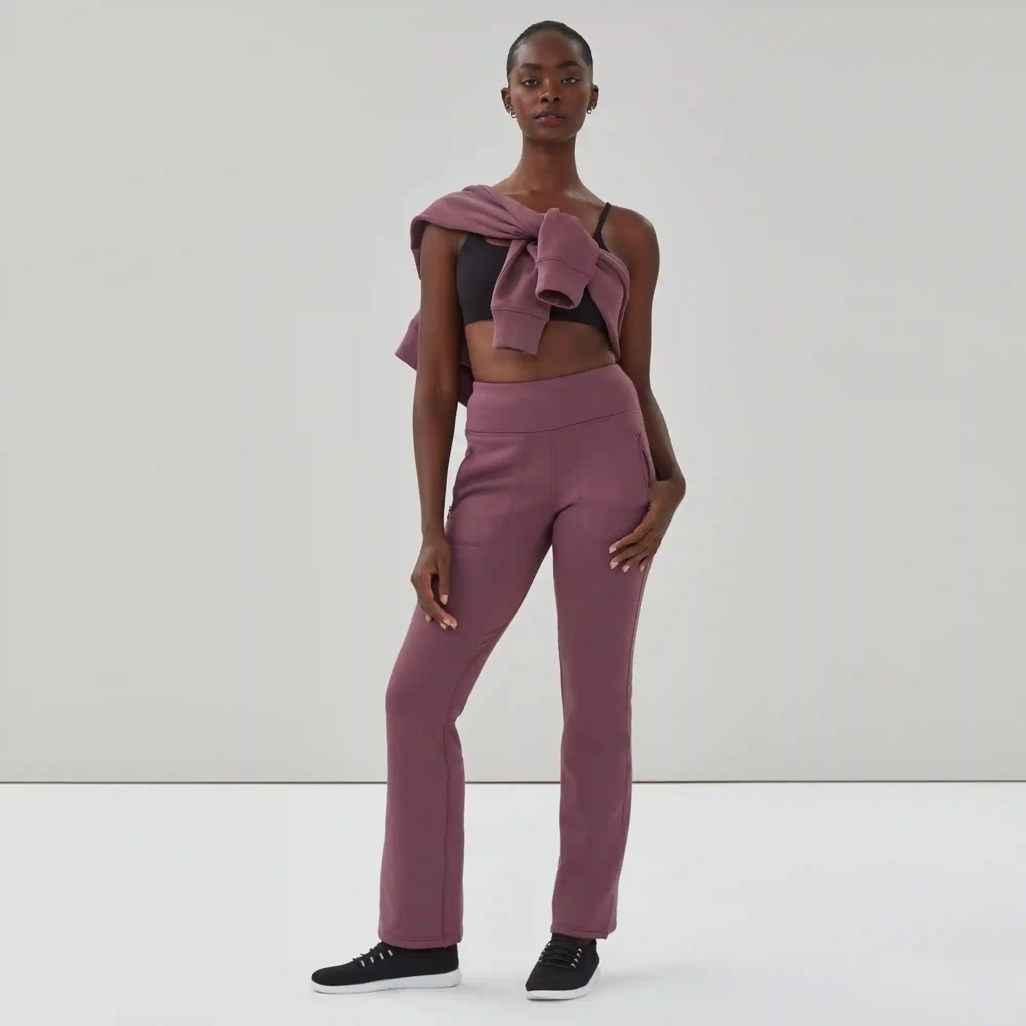 Active Fleece Flare Legging
